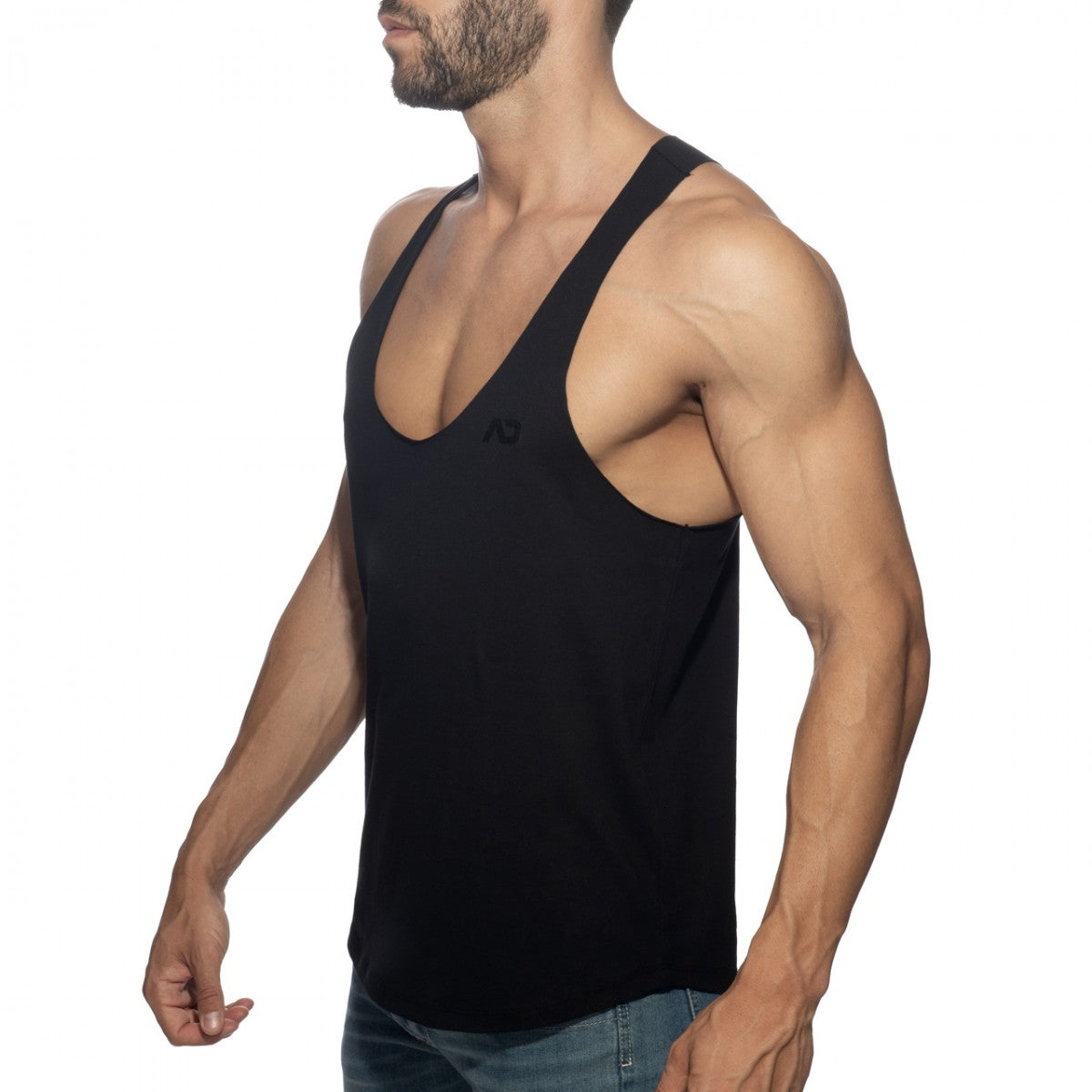 Addicted Basic Gym Tank Top Black AD2249