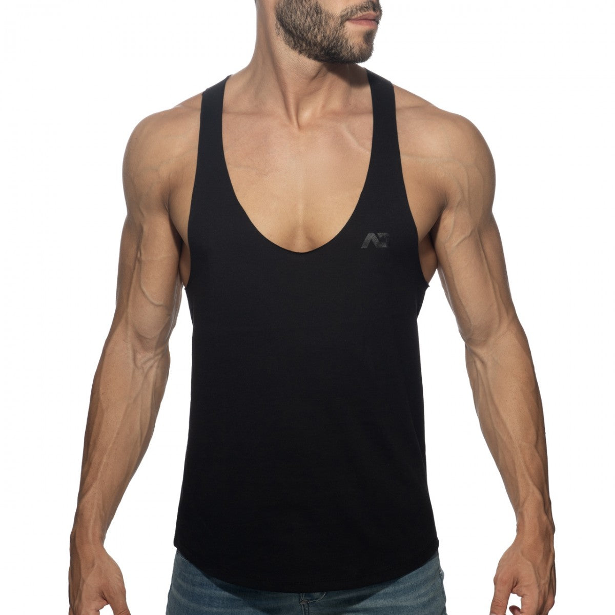 Addicted Basic Gym Tank Top Black AD2249