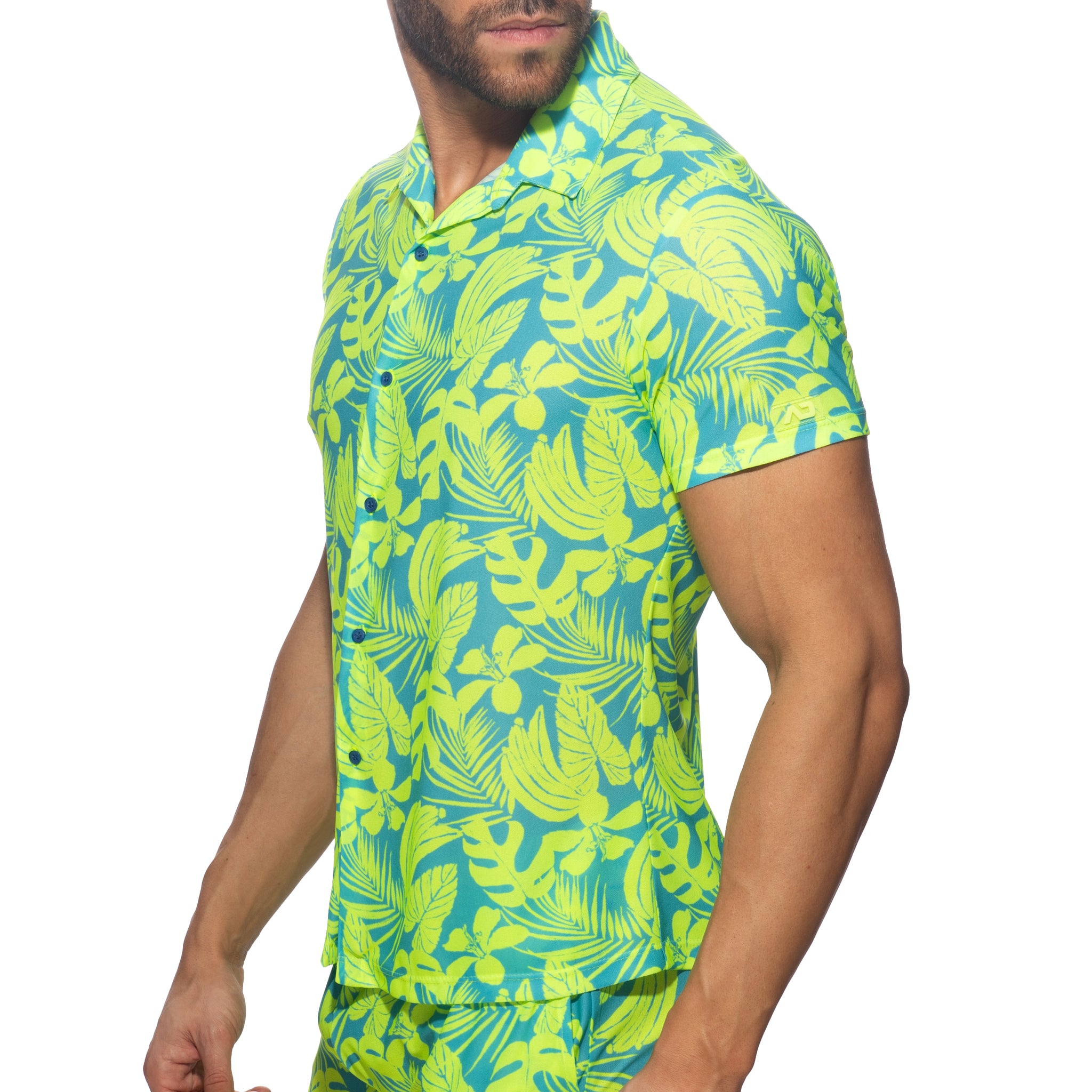 Addicted Calatheas Shirt Neon Yellow AD1367