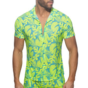 Addicted Calatheas Shirt Neon Yellow AD1367