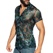 ES Collection Botanic Garden Shirt Black SHT032