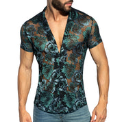 ES Collection Botanic Garden Shirt Black SHT032