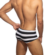 Addicted Thick Sailor Swim Sunga Black ADS383