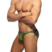 Addicted Adagir Swim Bikini Brief Khaki ADS377
