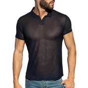 ES Collection Avant-Garde Polo Shirt Navy POLO37