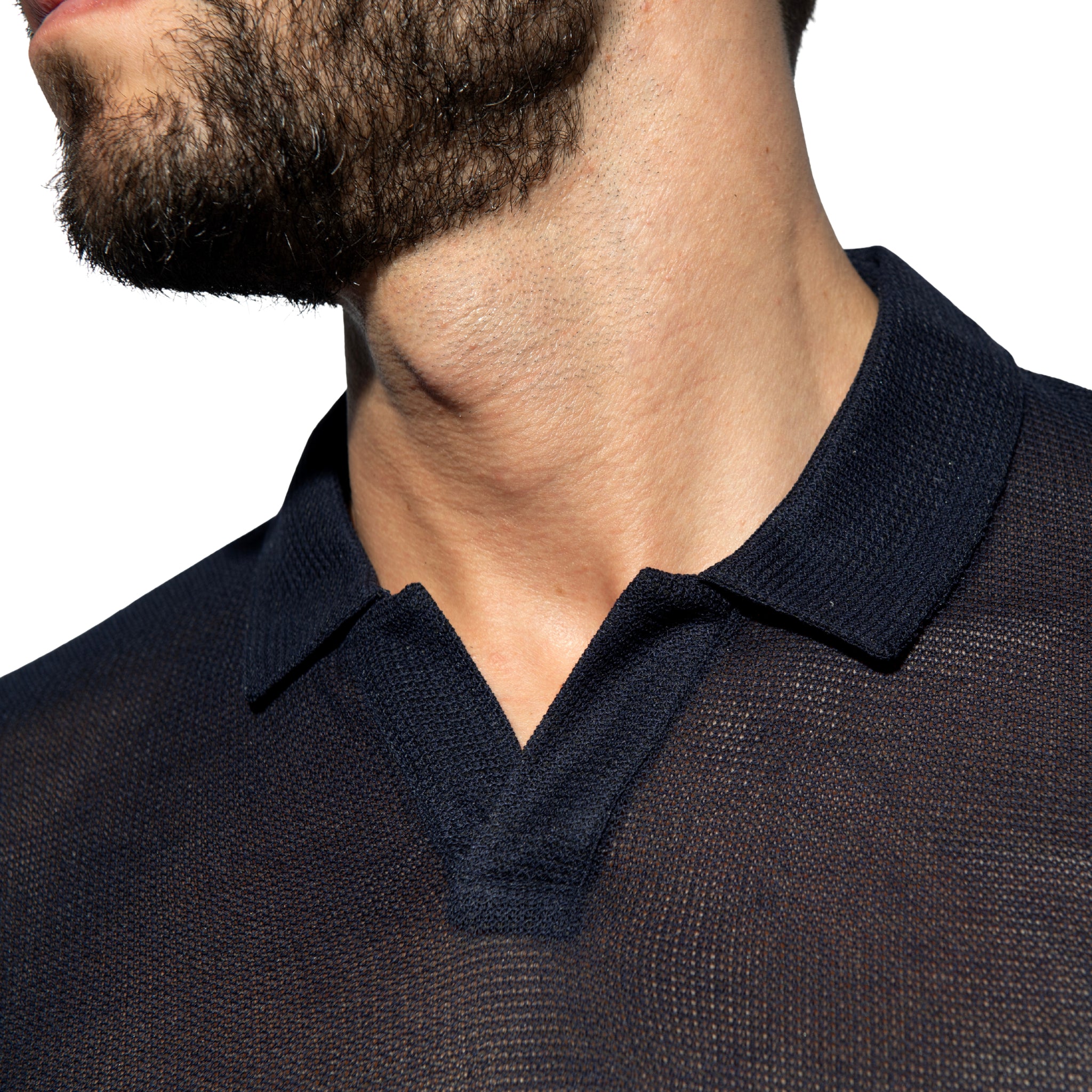 ES Collection Avant-Garde Polo Shirt Navy POLO37