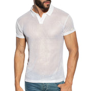 ES Collection Avant-Garde Polo Shirt White POLO37