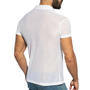 ES Collection Avant-Garde Polo Shirt White POLO37