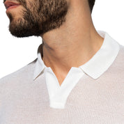 ES Collection Avant-Garde Polo Shirt White POLO37