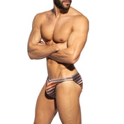 ES Collection Wetlands Bikini Brief Brown UN636