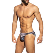 ES Collection Wetlands Bikini Brief Charcoal UN636