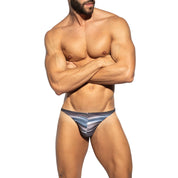 ES Collection Wetlands Thong Charcoal UN637