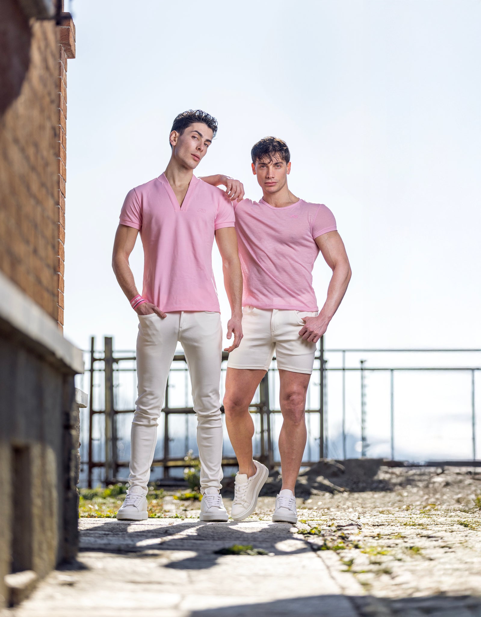 Addicted Svelte Shorts White AD1253