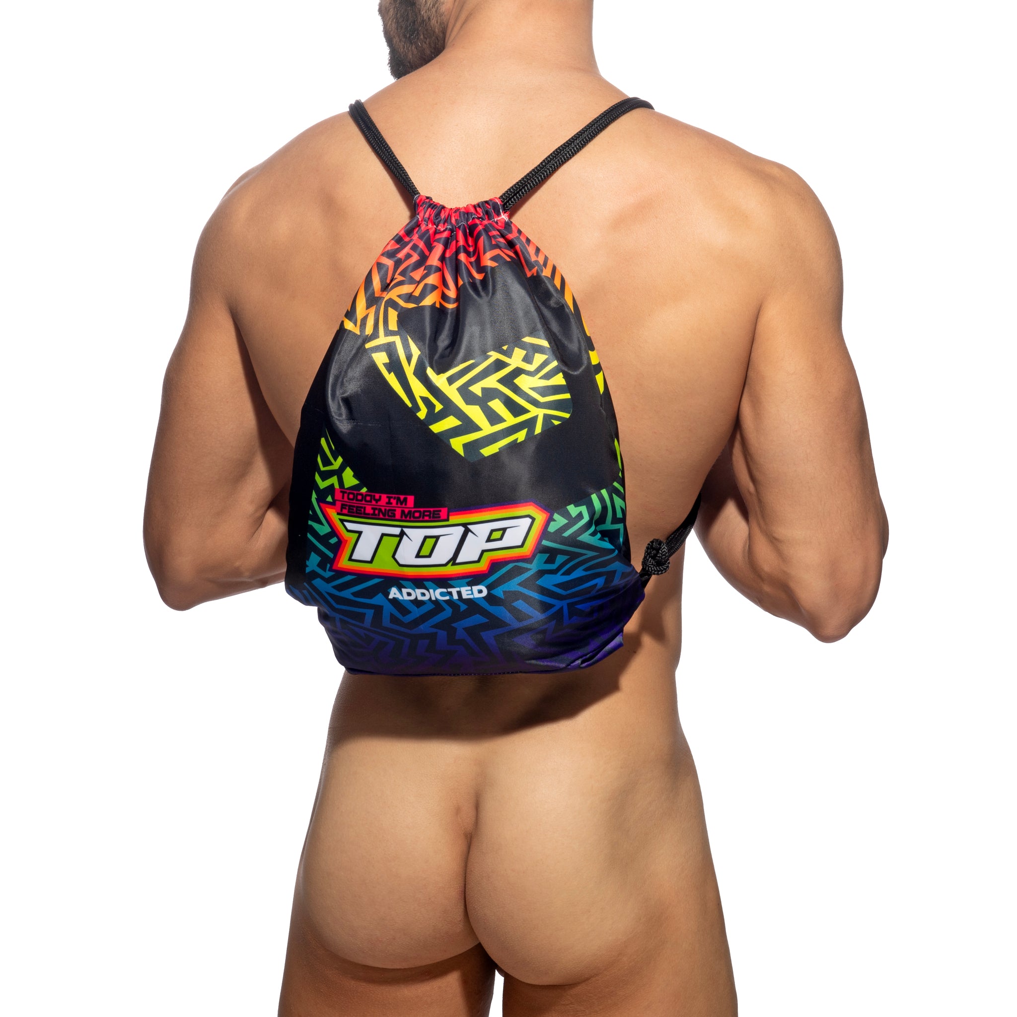 Addicted Choices AD Beach Bag Black AD1370