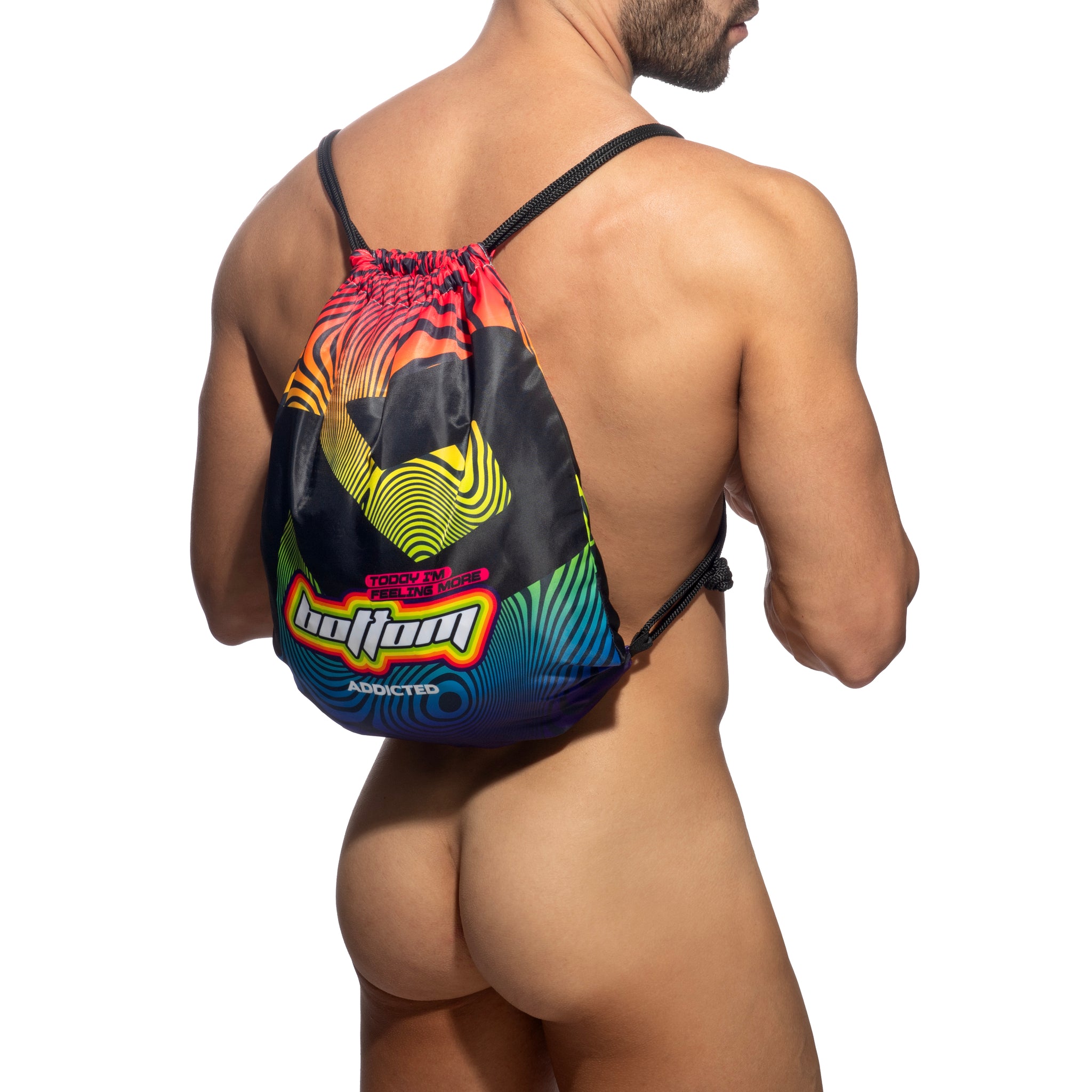 Addicted Choices AD Beach Bag Black AD1370