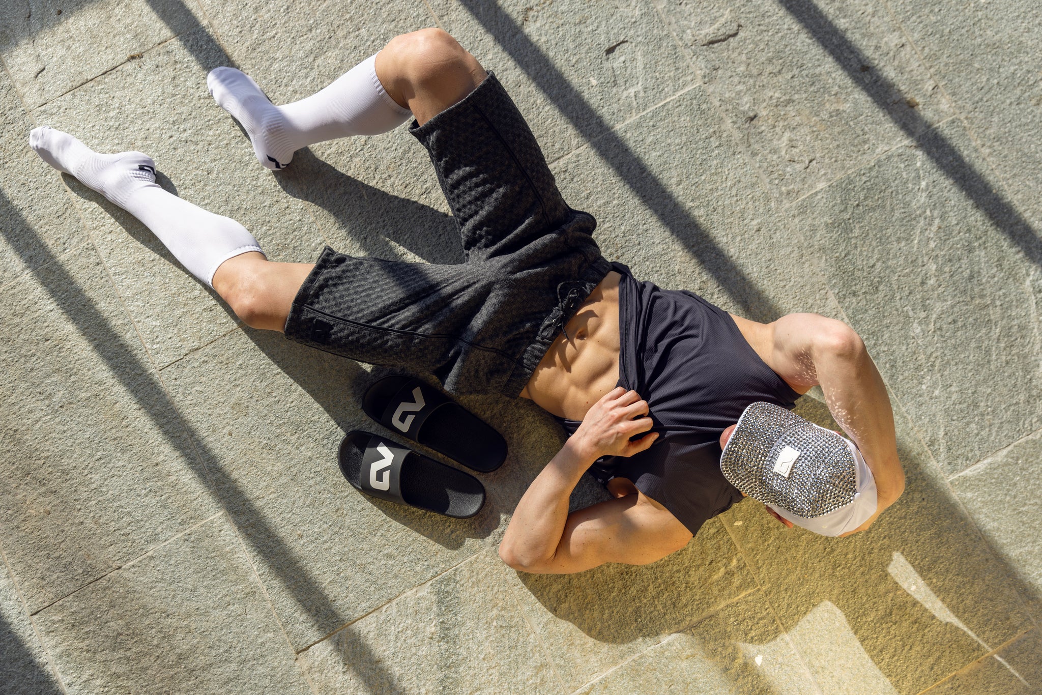 Addicted Diamonds Cap White AD1198