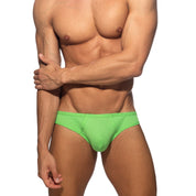 Addicted Puff Bikini Brief Lemon Green AD1379