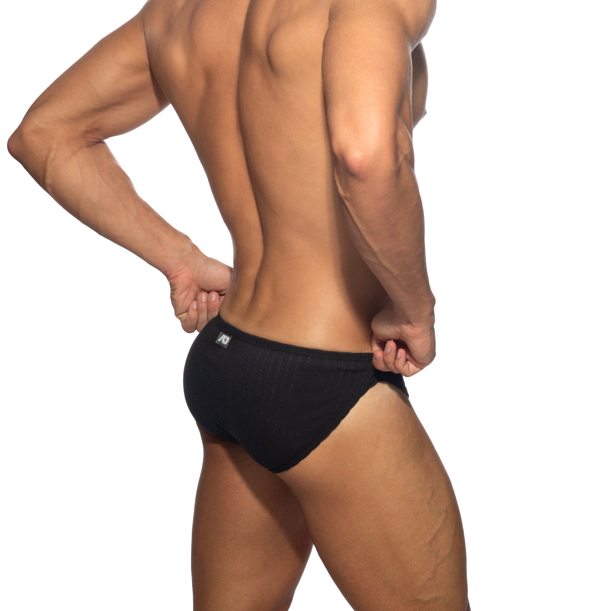 Addicted Puff Bikini Brief Black AD1379