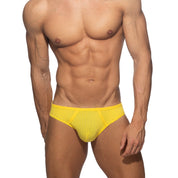 Addicted Puff Bikini Brief Yellow AD1379