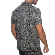 Addicted Rococo Shirt Charcoal AD1381