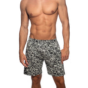 Addicted Rococo Bermuda Shorts White AD1382