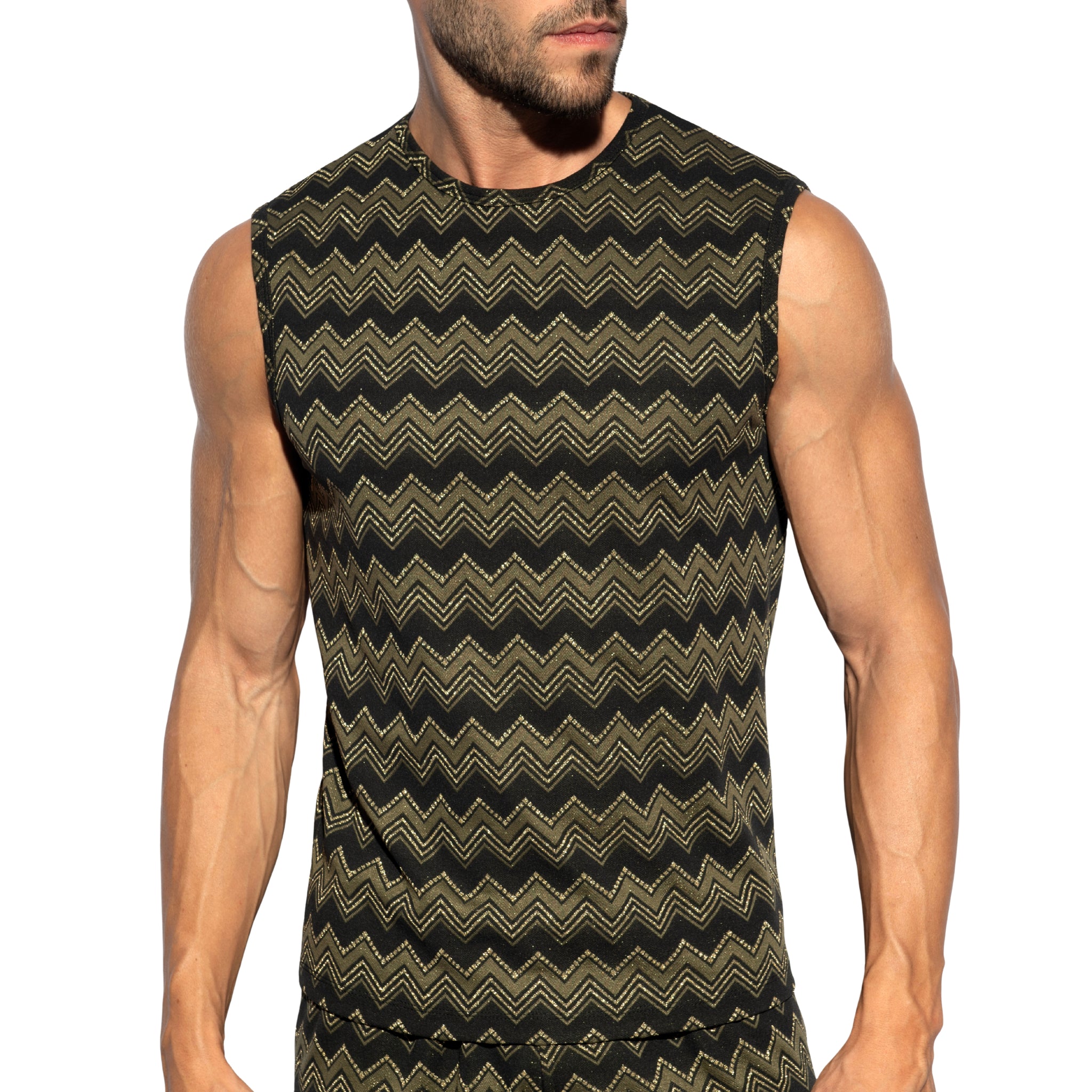 ES Collection Aristo Tank Top Khaki TS359