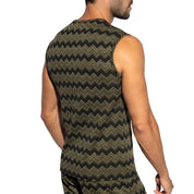 ES Collection Aristo Tank Top Khaki TS359