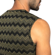 ES Collection Aristo Tank Top Khaki TS359