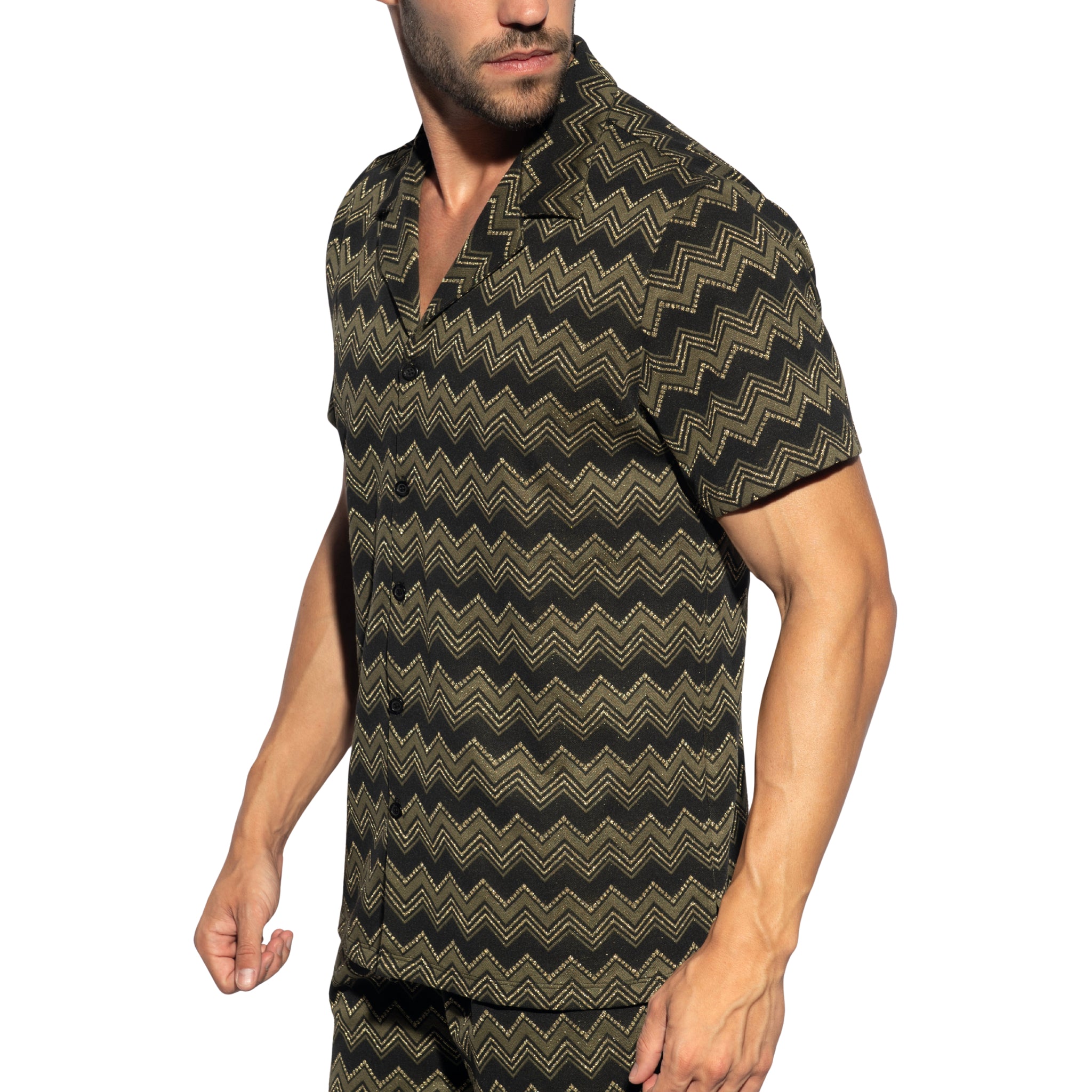 ES Collection Aristo Shirt Khaki SHT034