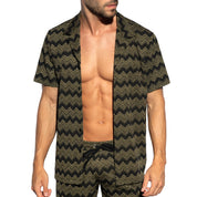 ES Collection Aristo Shirt Khaki SHT034