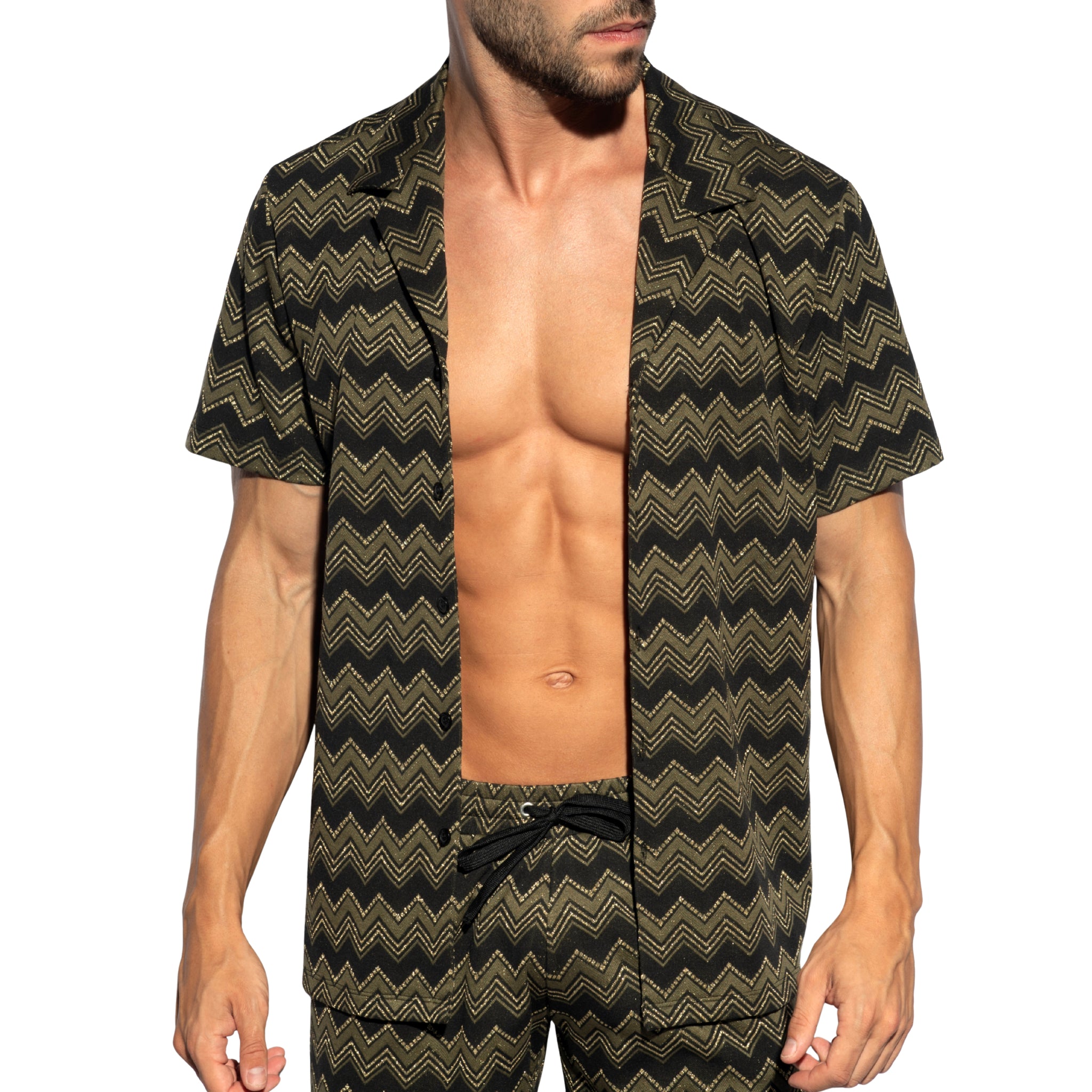 ES Collection Aristo Shirt Khaki SHT034