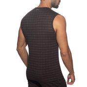 Addicted Opal Tank Top Brown AD1384