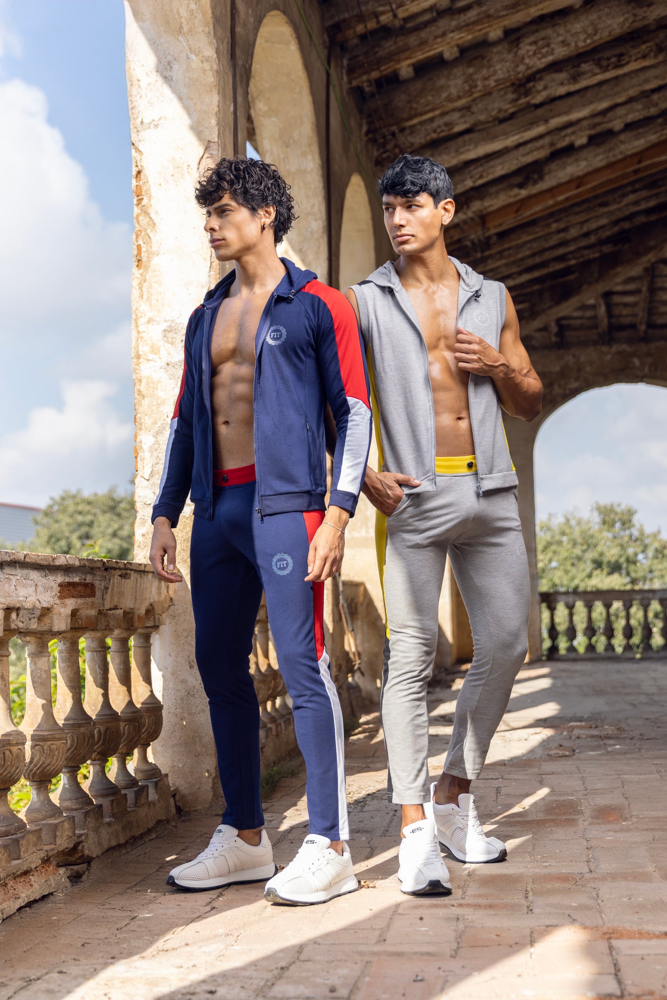 ES Collection Pique Fit Pants Heather Grey SP244