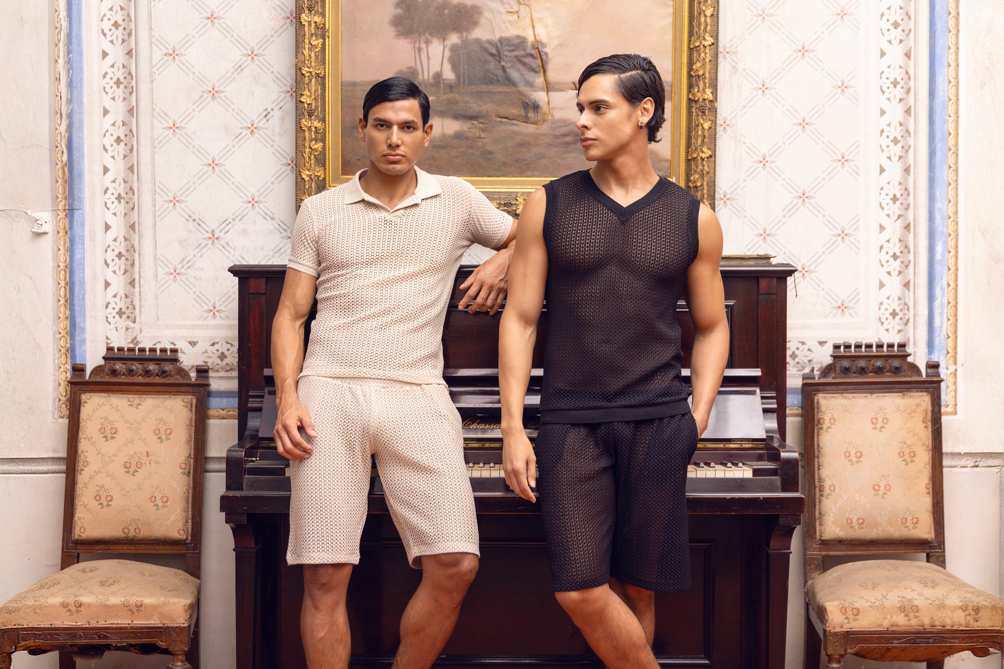 ES Collection Brisa Bermuda Shorts Black SP354