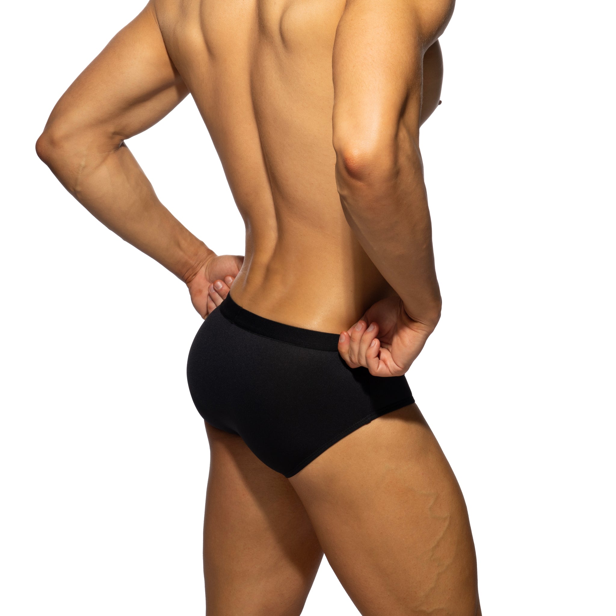 Addicted Recycled AD Bikini Brief Black AD1410