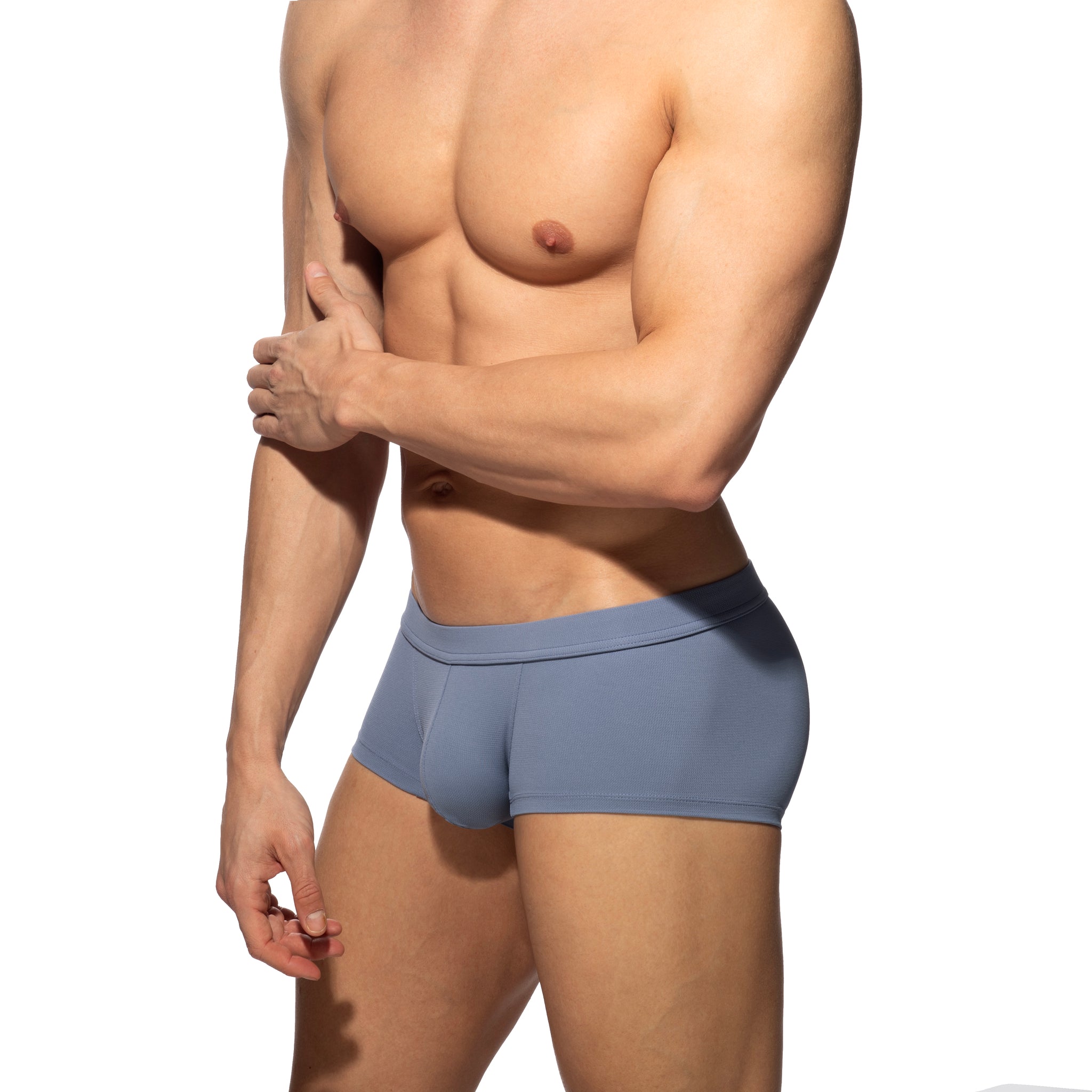 Addicted Worn Out Denim Trunk Blue Jeans AD1431