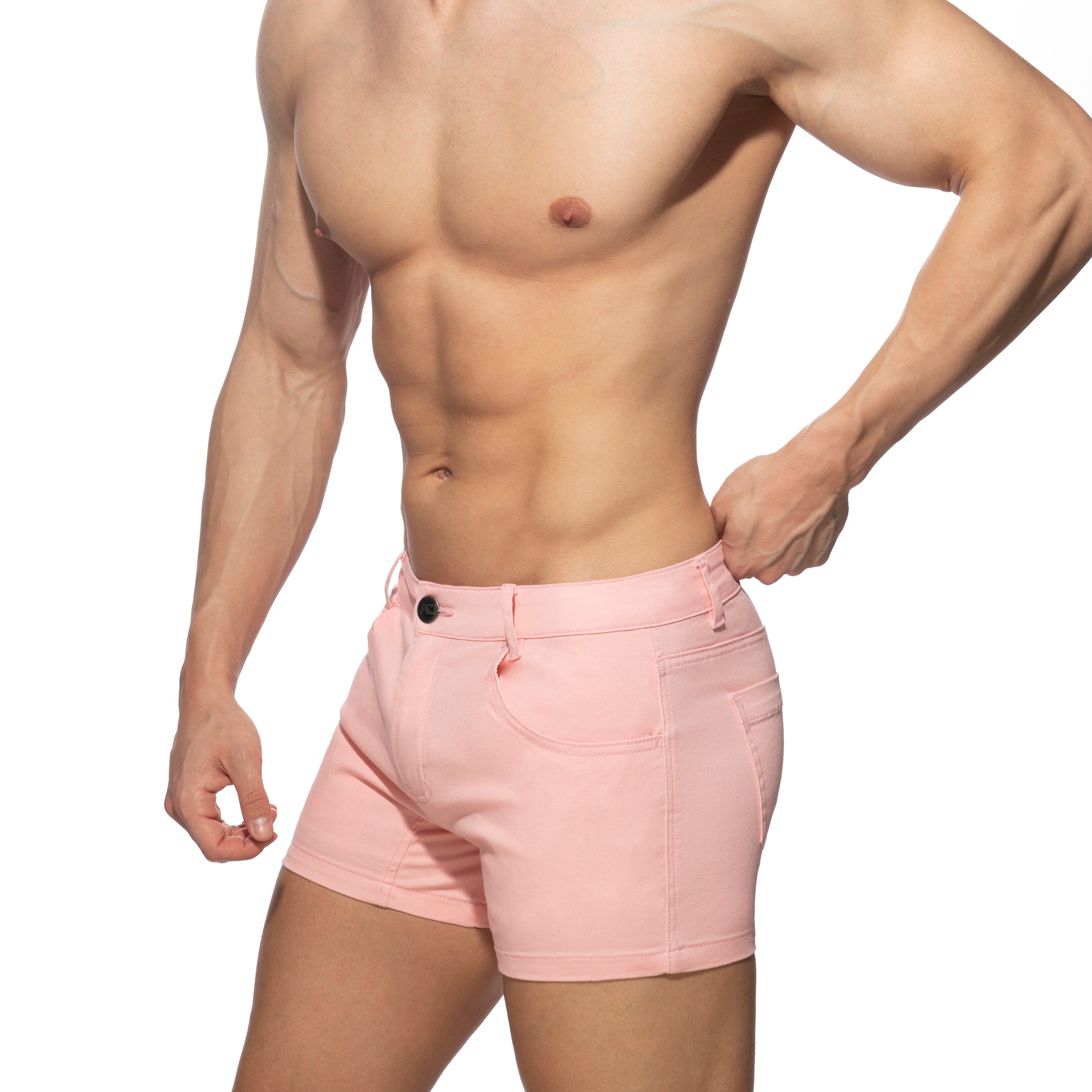 Addicted 5 Pockets Summer Shorts Pink AD1195