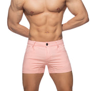 Addicted 5 Pockets Summer Shorts Pink AD1195