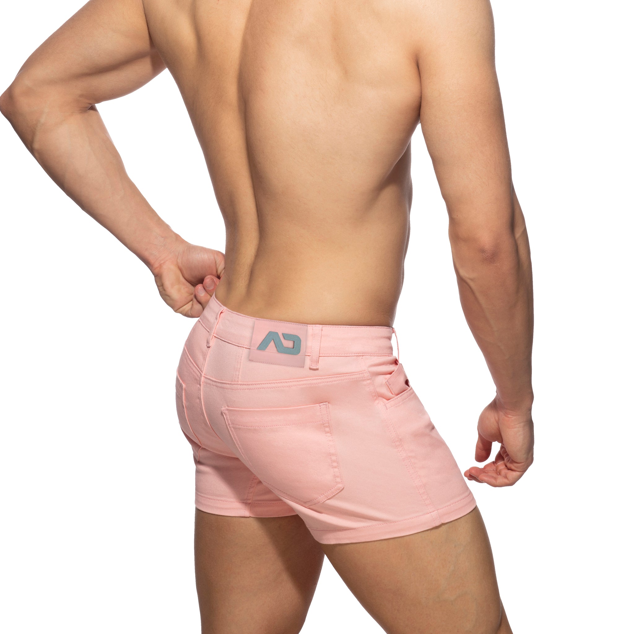 Addicted 5 Pockets Summer Shorts Pink AD1195