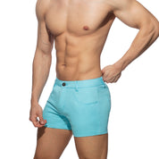 Addicted 5 Pockets Summer Shorts Sky Blue AD1195