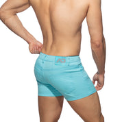 Addicted 5 Pockets Summer Shorts Sky Blue AD1195