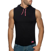 Addicted Band Cotton Hoody Black AD1001