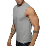 Addicted Basic Tank Top Heather Grey AD531