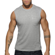 Addicted Basic Tank Top Heather Grey AD531