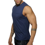 Addicted Basic Tank Top Navy AD531