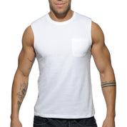 Addicted Basic Tank Top White AD531