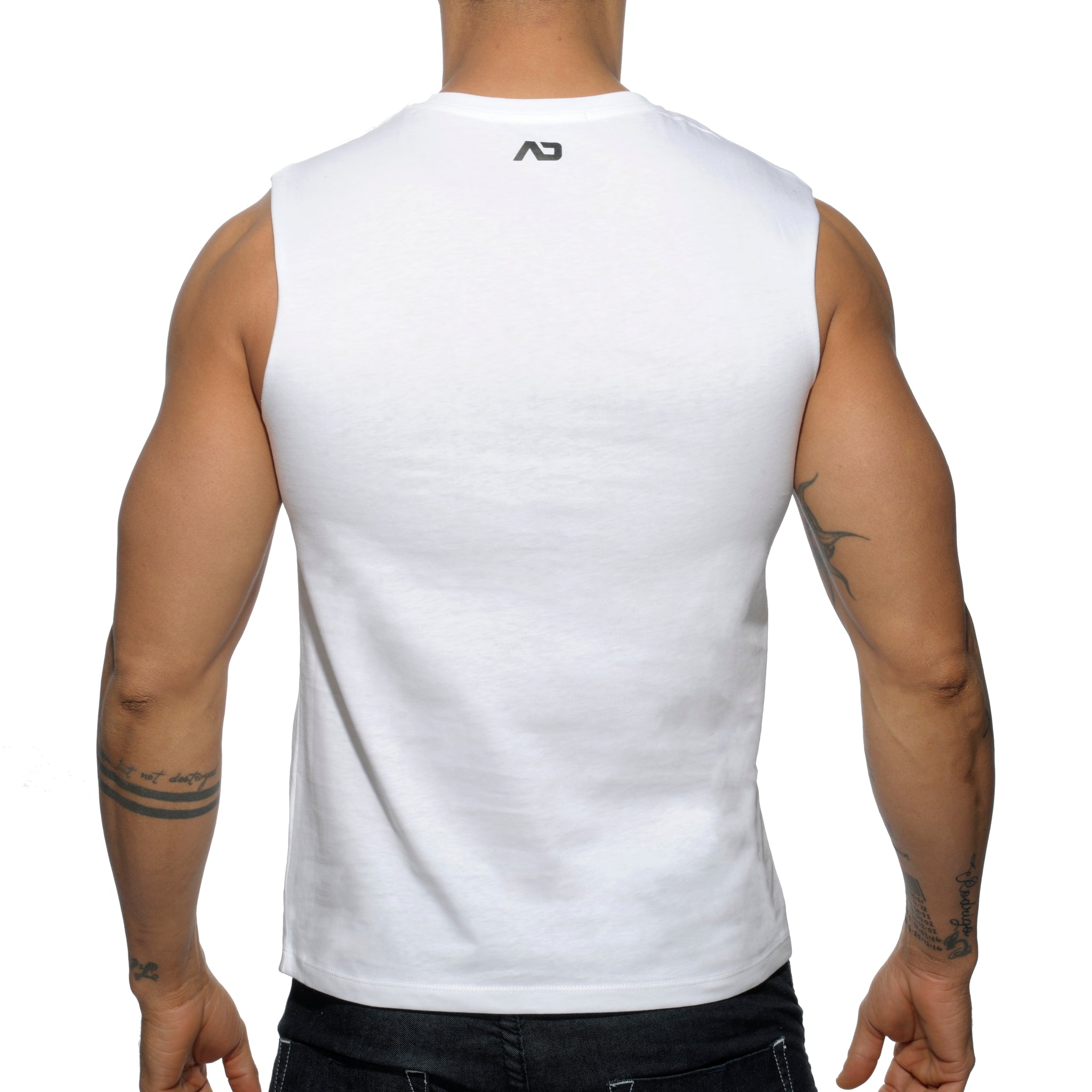 Addicted Basic Tank Top White AD531