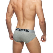 Addicted My Basic Brief Heather Grey AD467