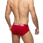 Addicted My Basic Brief Red AD467