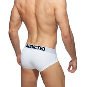 Addicted My Basic Brief White AD467